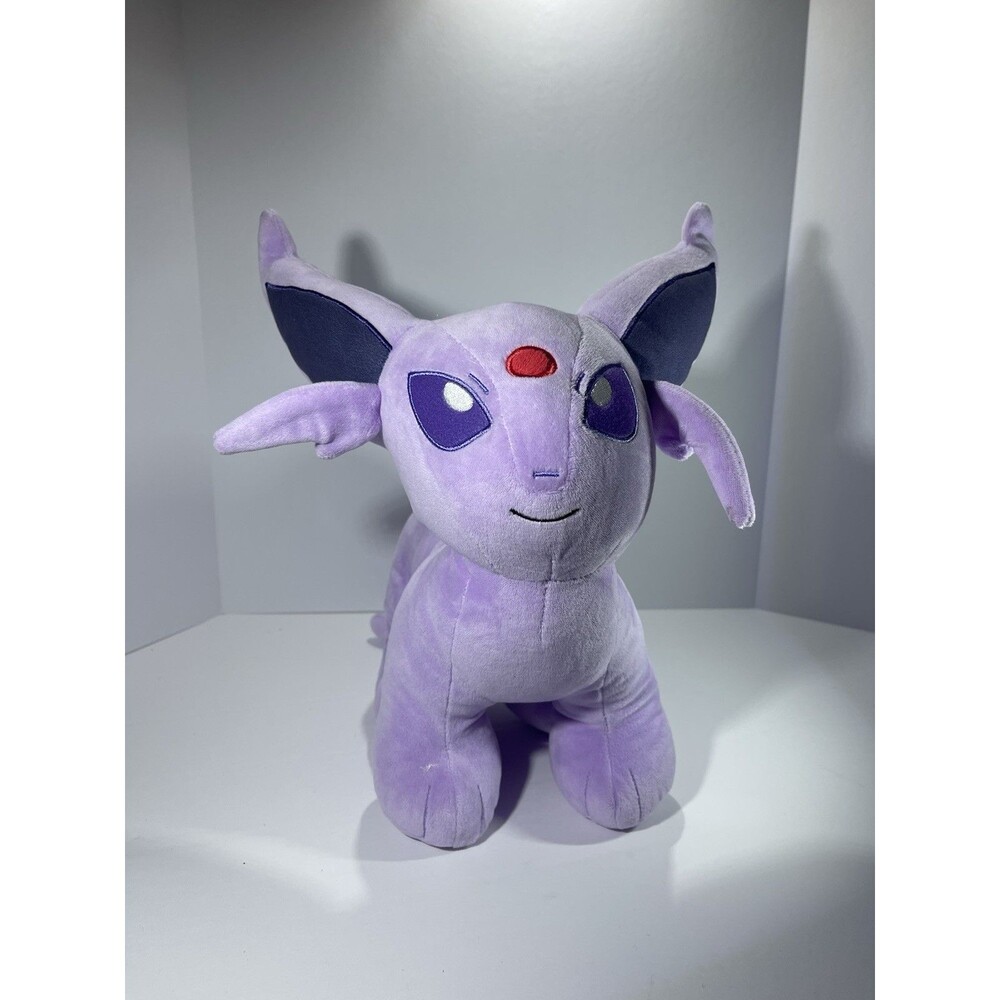 Pokemon x Build A Bear Workshop Espeon Purple 14" Plush Eeveelution Nintendo
